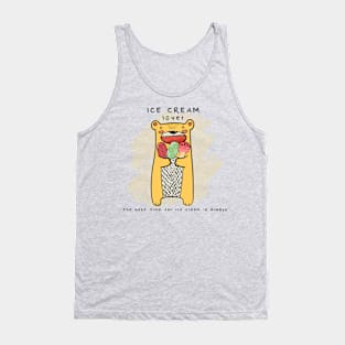 Ice Cream Lover Tank Top